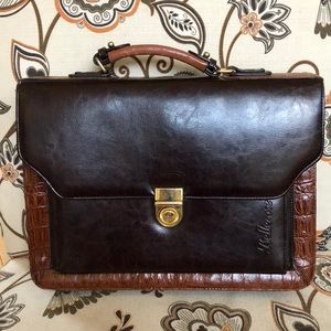 Vintage Bellerose briefcase